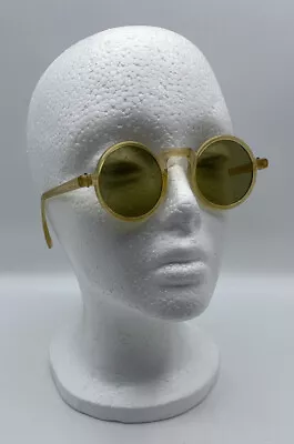 Vintage Willson Round Tinted Glasses Small Adult Or Child’s Size Made USA READ!! • $64.94