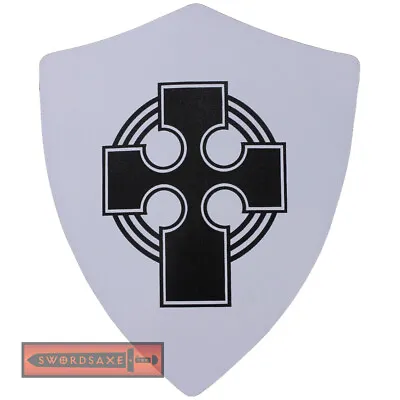 Toledo Knights Templar Cross Heater Shield Medieval European Crusade Steel • $59.99