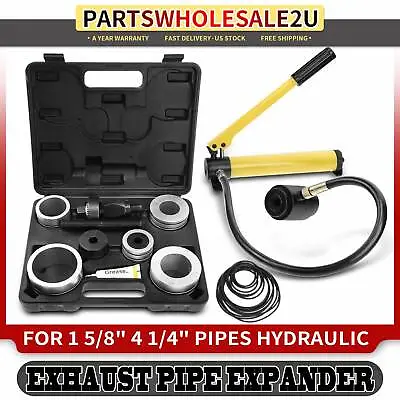1x Hydraulic Exhaust Pipe Stretcher Expander Kit W/ Collets 1-5/8 In To 4-1/4in • $284.93