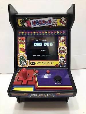 My Arcade DGUNL-3221 Dig Dug Micro Player Retro Arcade Machine - 6.75 IN Cabinet • $33