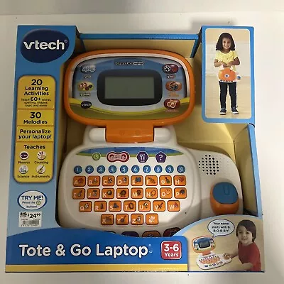 Vtech Tote And Go Laptop Pre-School Learning System Educational BRAND NEW In Box • $21.99