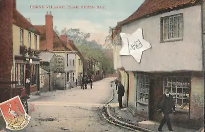 £0.99 • Buy Herne Village Near Herne Bay Vintage Postcard Kent