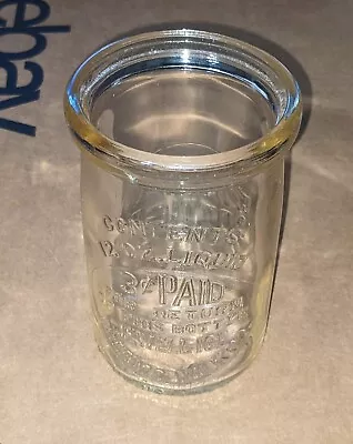 $19.50 • Buy Vintage Creamed Cottage Cheese Jar Jewell Ice Cream & Milk Co Mt. Vernon Ohio