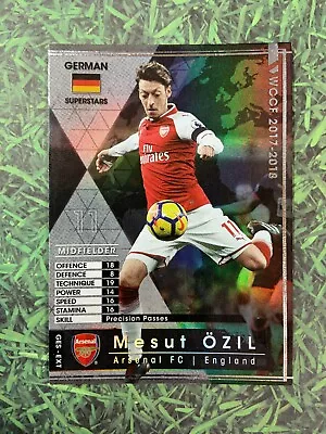 Panini WCCF 2017-18 Mesut Ozil Arsenal  Extra Soccer Card • $3