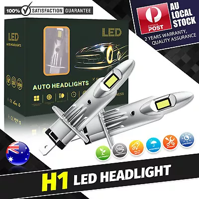 2 X H1 LED Headlight Bulbs High+Low Beam 6500K  For Ford Focus 2002-2023 • $49.99