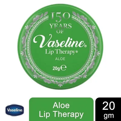 Vaseline Aloe Vera Lip Therapy Tin 20g 150 YEARS OF LTD EDITION COLLECTION • £4.50