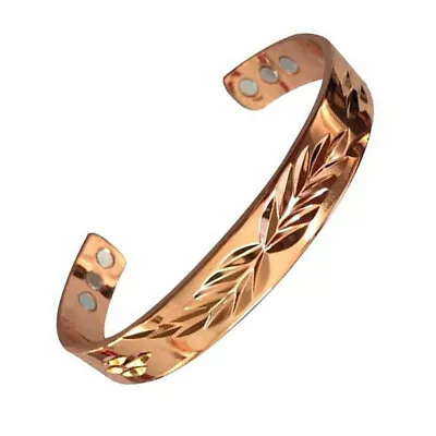 Best Value Ladies Pure Copper Bio Magnetic Healing Bangle-bracelet-pain Relief  • £5.69