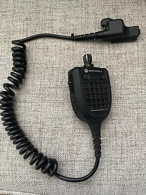 MOTOROLA Commander II RMN5089A Speaker Microphone – Police Radio XTS5000 XTS3000 • $69