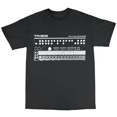 TR-909 Inspired T-Shirt 100% Cotton Moog 808 303 Acid House • $18.91