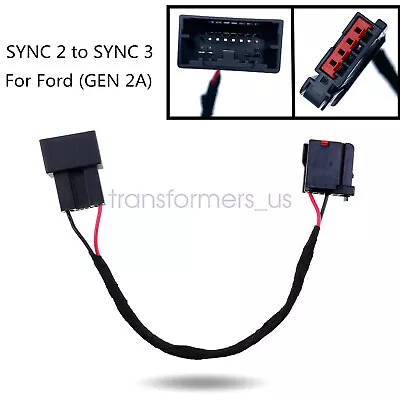 SYNC 2 To SYNC 3 Retrofit USB Hub Wiring Adapter Harness Fits Ford (GEN 2A) • $8.45