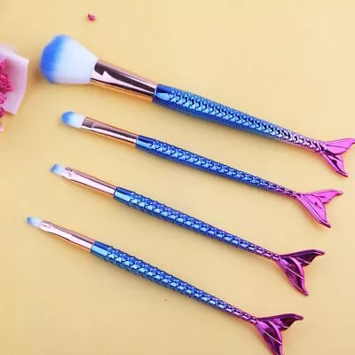 4pcs/set Eye Shadow Brush Mermaid Makeup Brush  Cosmetic Tool • $5.58