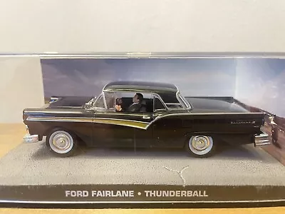 FORD FAIRLANE THUNDERBALL #57 007 James Bond Collection DieCast Model NO CRACKS • £10.95