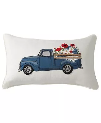 Martha Stewart Collection Americana Truck 12  X 22  Decorative Pillow • $60