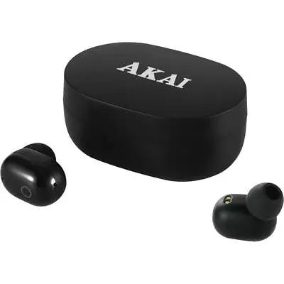 Akai Unique Headphones In-ear Bluetooth Black & Stylish IOS System & Android • $34.65