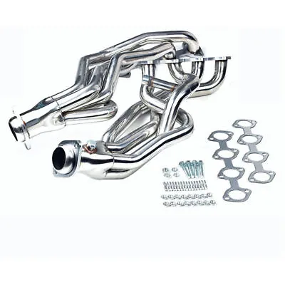1Pair Long Tube Exhaust Manifold Headers Fit 96-04 Ford Mustang Gt 4.6L V8 • $178.49