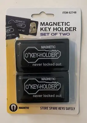 Magnetic Key Holder Set Of Two - Never Locked Out   Store Spare Keys Safely. • $3.75