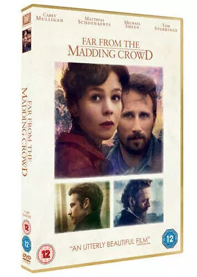 [DISC ONLY] Far From The Madding Crowd DVD (2015) Carey Mulligan Cert 12 • £2.29