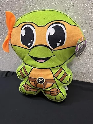 Nickelodeon Teenage Mutant Ninja Turtles Baby Michelangelo Plush Pillow 10” New • $7.99