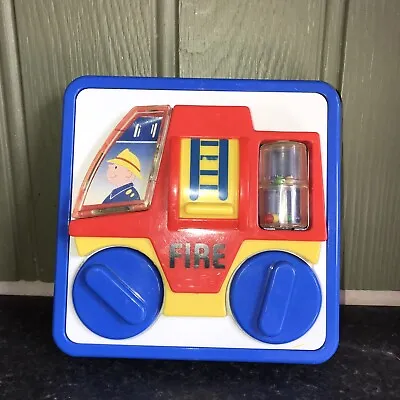 Vintage EARLY LEARNING CENTRE ELC Cot Baby Toy Activity Rare Fire Engine Toy • £19.95