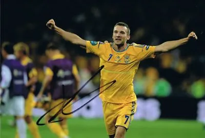 £69.99 • Buy Signed Andriy Shevchenko Ukraine Autograph Photo Dynamo Kiev Milan Chelsea