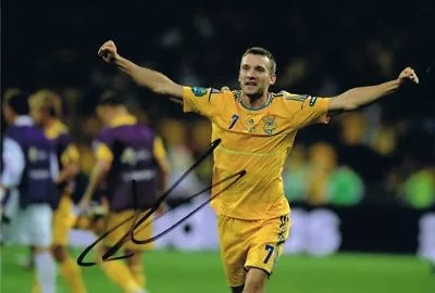 £69.99 • Buy Signed Andriy Shevchenko Ukraine Autograph Photo Dynamo Kiev Milan Chelsea