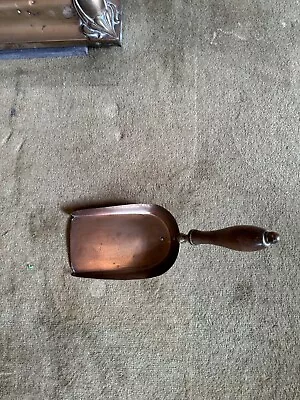 Antique/vintage Copper Coal Shovel/scuttle • £35