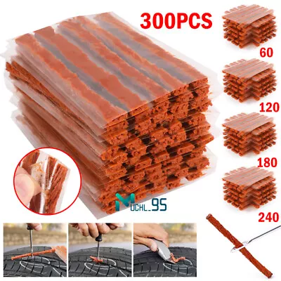 Lot Tire Repair-Plugs Tubeless Seal Patch Tyre Rubber Strips Self Vulcanizing US • $30.99