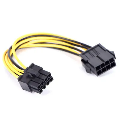 £3.49 • Buy AKORD PCI-E 8PIN Male To 8PIN (6+2) Female PCI Express Power GPU Extension Cable