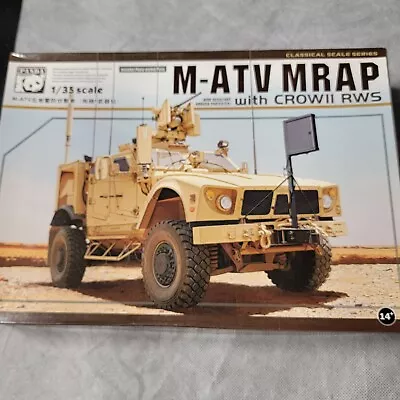 M-ATV MRAP W/ CROW II RWS - 1/35 Scale Panda Unassembled AFV Kit#PH35007 • $60