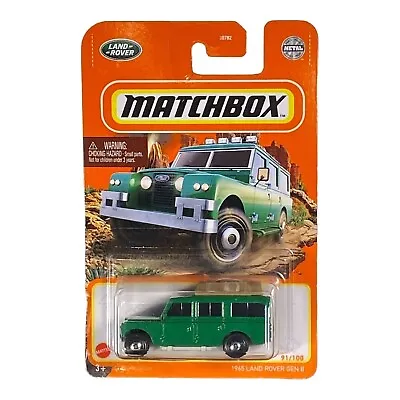 Matchbox 1965 Land Rover Gen II - Matchbox Series 91/100 • $2.56