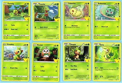 $1 • Buy McDonalds Pokemon 25th Anniversary - Non Holo Cards - Complete Your Set