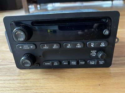$24.99 • Buy Vtg 1990s 2000s Gm Chevrolet Delco Dash AM/FM Stereo Radio Cd Player 10335223