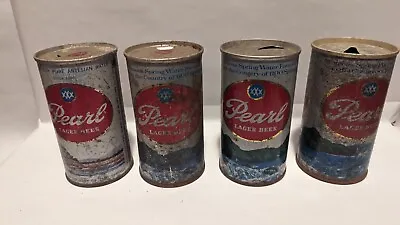 Pearl Beer Steel Beer Cans • $4