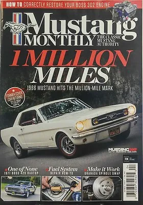 Mustang Monthly April 2017 1966 Mustang Hits 1 Million Miles FREE SHIPPING Sb • $12.97