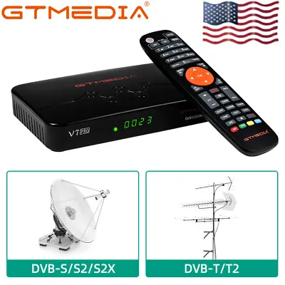 $36.99 • Buy FTA HD Smart Digital Satellite TV Receiver DVB-T2/S2 1080P Decoder Tuner MPEG4