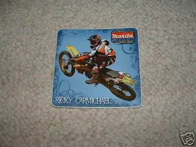 Ricky Carmichael #4 Makita Suzuki 06 Sticker Tedesco #9 • $5