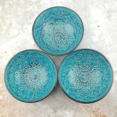 £12.99 • Buy Hand Painted Bowls(15 Cm) - Handmade Turkish Pottery