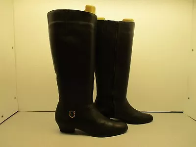 Selby Comfort Flex Tall Black Boots Women's Size 7.5 S • $19.95