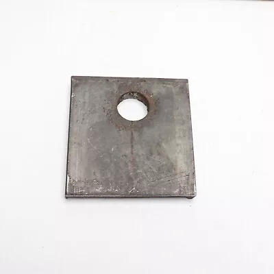 Square With Drill Hole Metal Carbon Steel 1  X 4  X 3/8  • $2.38