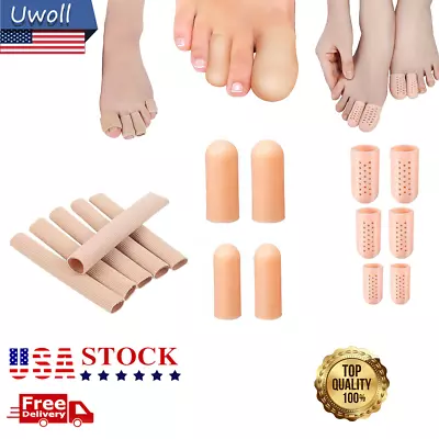 Fabric Gel Tube Sleeves Cover For Hammer Toe Fingers Protectors Separators US • $4.28