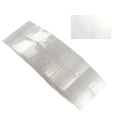 400 Pcs Shrink Plastic Heat Wrap Bags Bottle Sealing Film Transparency Glass • $8.66