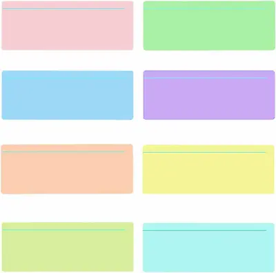 Dyslexia Overlays Reading Guided Strips Highlight Strips Bright Color For Dyslex • £7.23