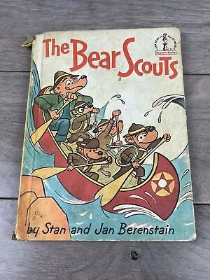 Vintage The Bear Scouts Stan & Jan Berenstain Dr. Seuss Book HC 1967 Book Club • $5.40