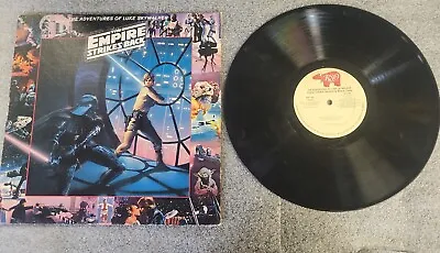 The Empire Strikes Back Album - 1980 Adventures Of Luke Skywalker RSO LP • $25
