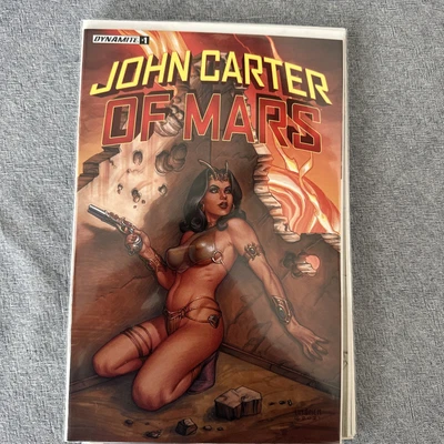 $17 • Buy John Carter Of Mars #1-5-Edgar Rice Burroughs~Complete Set Of B Linsner Variant