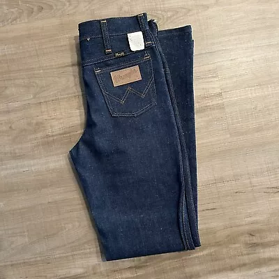 Vintage 70s Wrangler Talon Zip Bell Bottom Flare Jeans Pants • $38