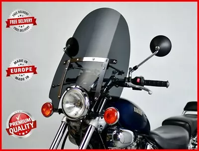 $162.55 • Buy Yamaha Virago Xv 125 250 400 500 535 750 1000 1100 Screen Windshield Windscreen