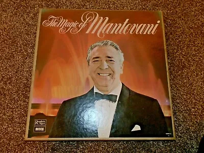£24.99 • Buy Boxed Set Vinyl LP. The Magic Of Mantovani (Inc : Two Other Mantovani Albums)