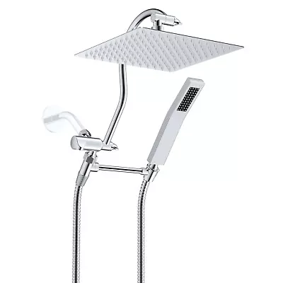 All Metal Shower Head High Pressure Rainfall Shower Head Showerhead Combo • $68.79