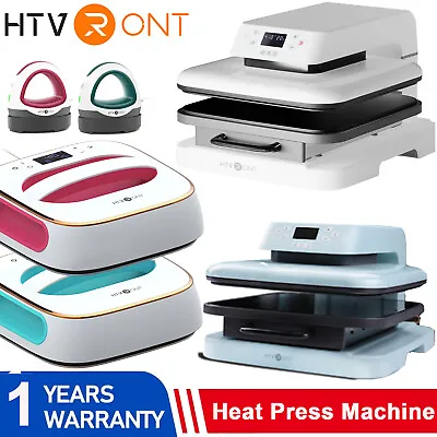 £39.99 • Buy Heat Press Machine T-Shirt Transfer Printing Clothing Hat Sublimation Printer